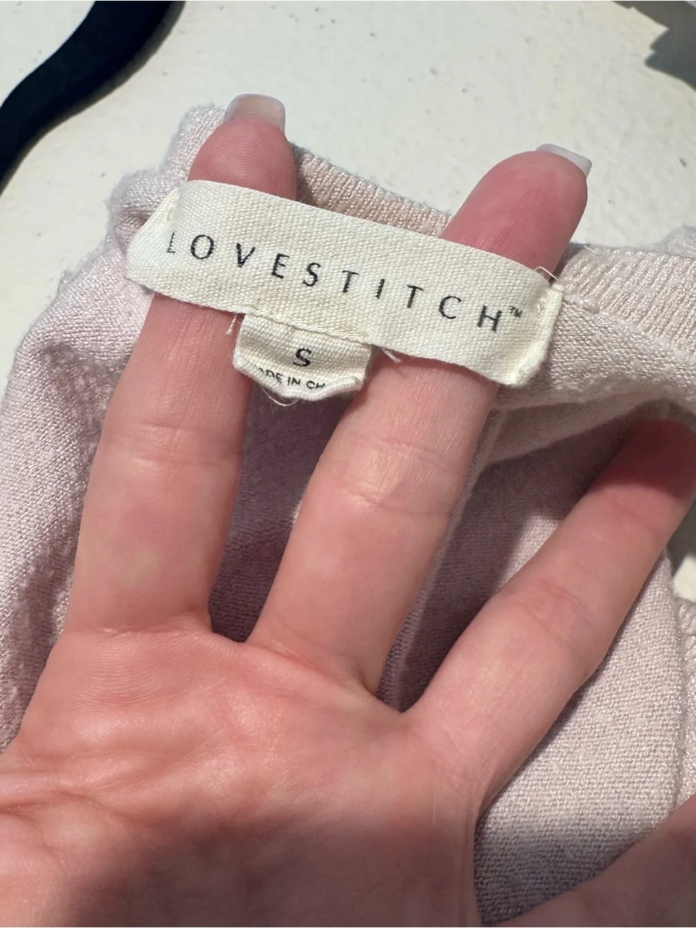 lovestitch Open-Front Cardigan